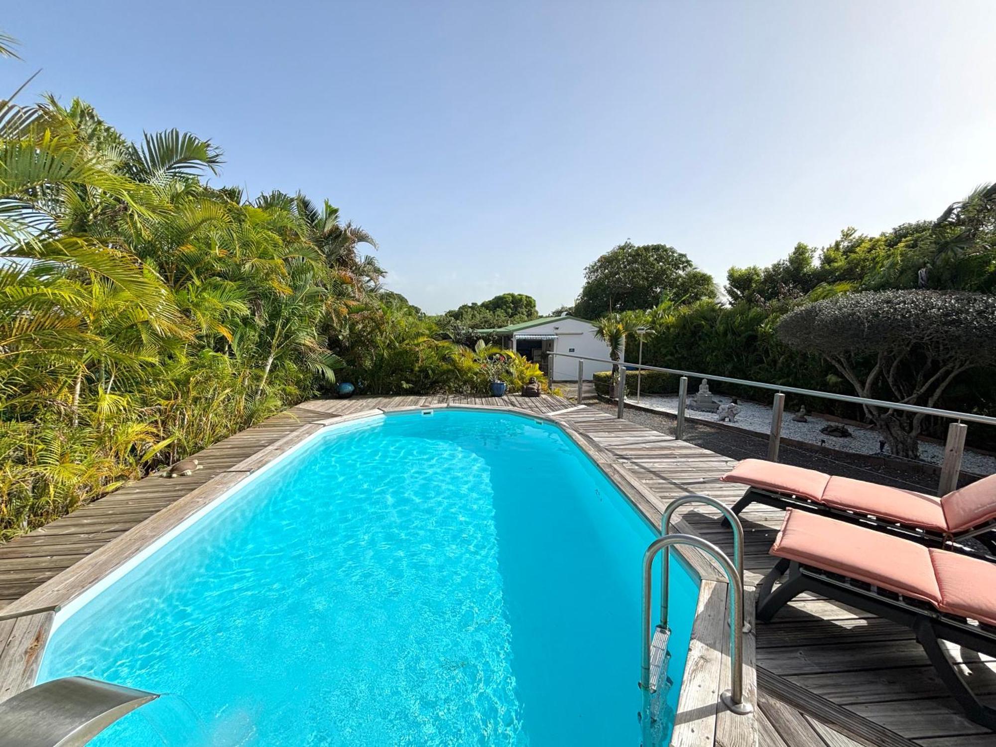 Gite Mabouya - Hamak, Piscine, Jardin Villa Anse-Bertrand Buitenkant foto